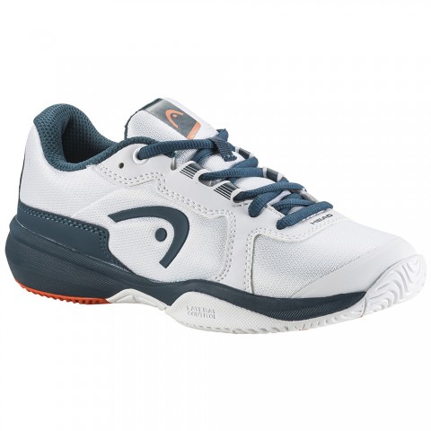 Chaussures Head Tennis Sprint 3.5 Toutes Surfaces Junior Blanc/Orange Chaussures Head Tennis Sprint 3.5 Toutes Surfaces Junior Blanc/Orange