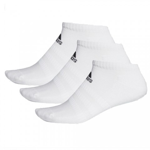 Chaussettes adidas Cushioned Low Blanc x3