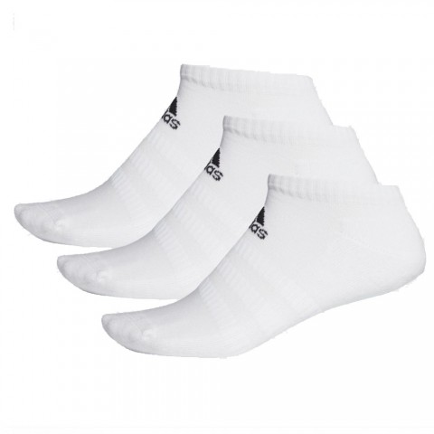 Chaussettes adidas Cushioned Low Blanc x3 Chaussettes adidas Cushioned Low Blanc x3