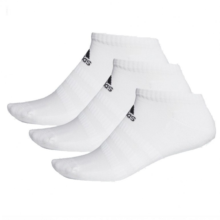 Chaussettes adidas Cushioned Low Blanc x3