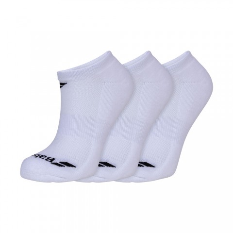 Chaussettes Babolat Invisibles Blanc x3 19360