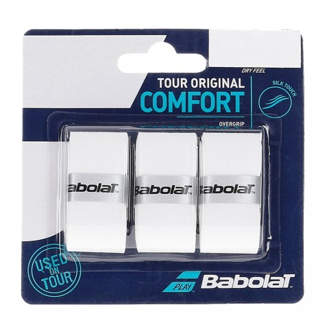 Surgrips Babolat Tour Original x3 Blanc Surgrips Babolat Tour Original x3 Blanc