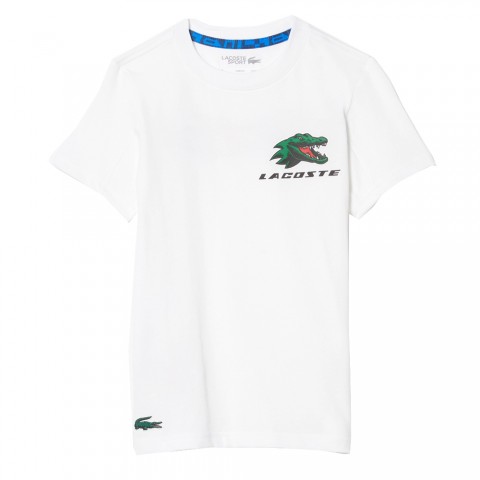 Tee-shirt Lacoste TJ9821 Junior Blanc 19371