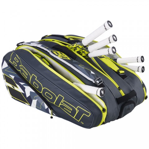 Thermo Babolat Pure Aero x12 Gris/Jaune/Blanc 19471