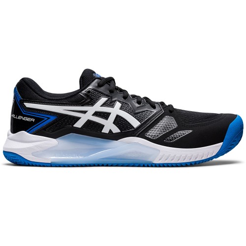 Chaussures Tennis Asics Gel Challenger 13 Terre Battue Homme Noir/Bleu 19503