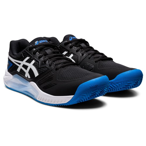 Chaussures Tennis Asics Gel Challenger 13 Terre Battue Homme Noir/Bleu 19505