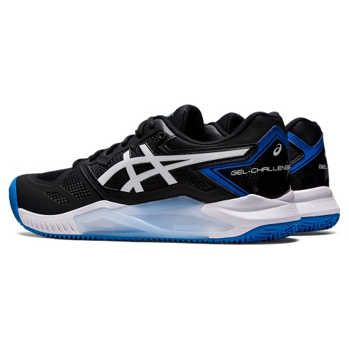 Chaussures Tennis Asics Gel Challenger 13 Terre Battue Homme Noir/Bleu 19506