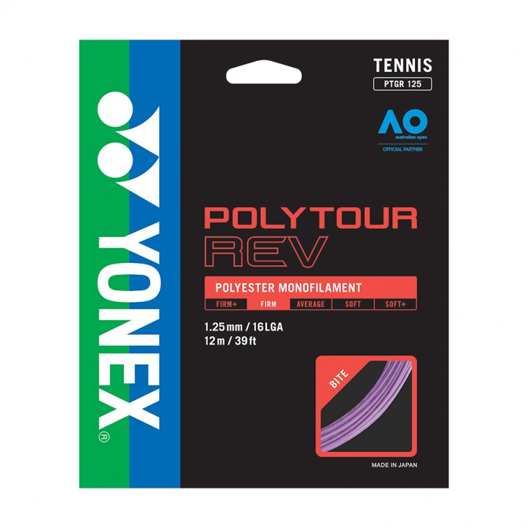 Garniture Yonex Tennis PolyTour Rev Violet