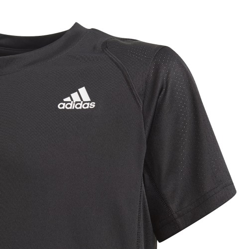 Tee-shirt adidas Club 3 Stripes Garçon Noir/Blanc 19728