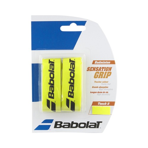 Grips Babolat Badminton Sensation Jaune x2 19792