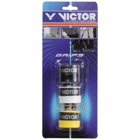 Surgrips Victor Pro Jaune/Noir/Blanc x3 19846