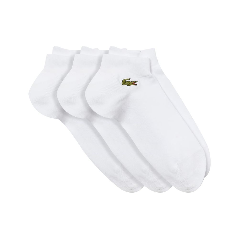 Chaussettes Lacoste RA4183 Blanc x3 - Sports Raquettes