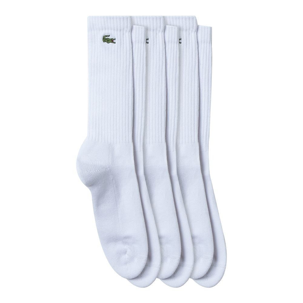 Chaussettes Lacoste RA4182 Blanc x3 - Sports Raquettes