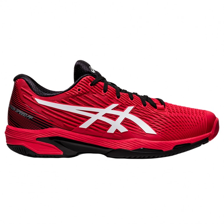 chaussures tennis rouge