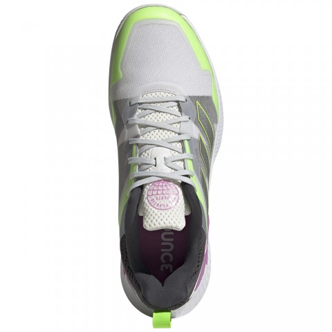 Chaussures Tennis adidas Defiant Speed Toutes Surfaces Homme Blanc/Vert/Noir 20239