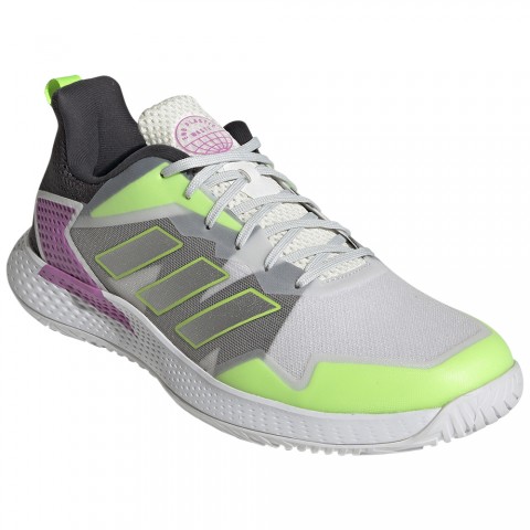 Chaussures Tennis adidas Defiant Speed Toutes Surfaces Homme Blanc/Vert/Noir 20241