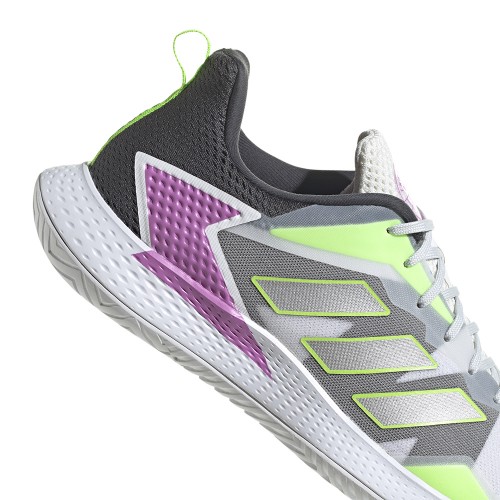 Chaussures adidas Defiant Speed Homme Blanc/Vert - Sports Raquettes