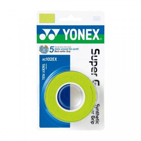 Surgrips Yonex AC102 x3 Vert Citron 20334