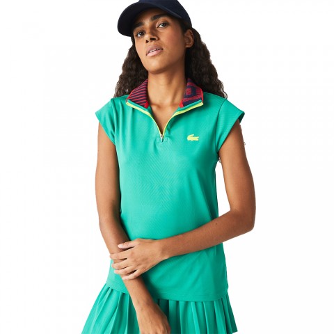 Polo Lacoste PF9310 Femme Vert 20491