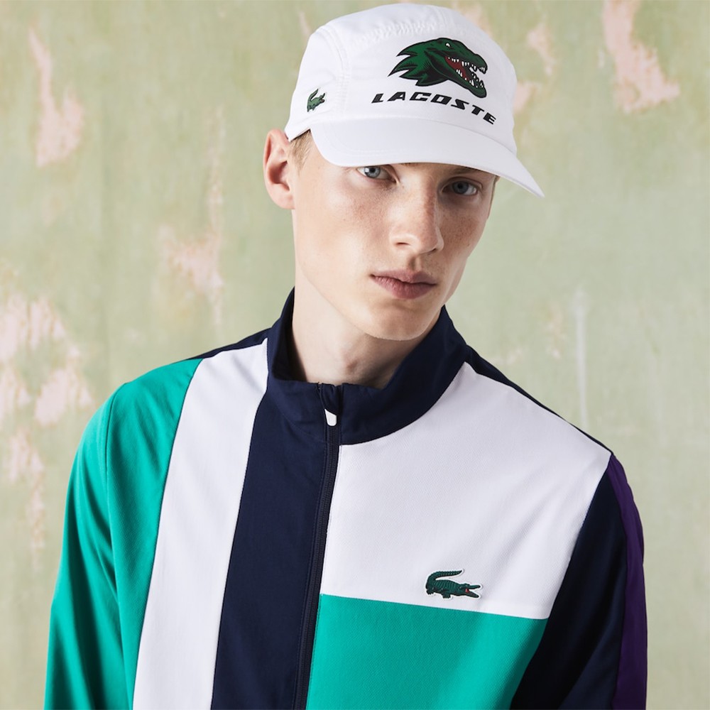 Casquette Lacoste Sport blanche pour homme