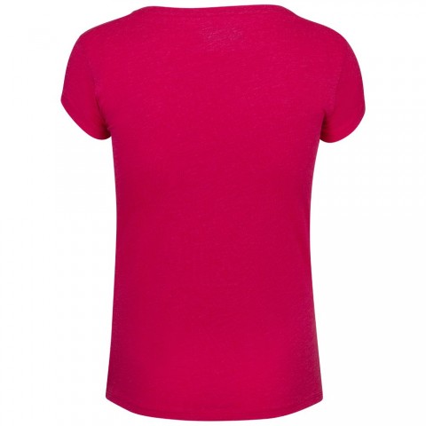 Tee-Shirt Babolat Exercise Fille Rose 20531