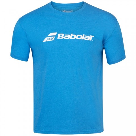 Tee-Shirt Babolat Exercise Garçon Bleu Roi 20532