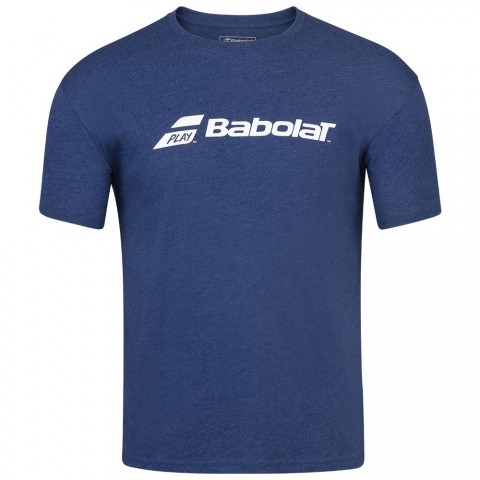 Tee-Shirt Babolat Exercise Garçon Bleu Marine 20534