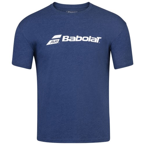Tee-Shirt Babolat Exercise Garçon Bleu Marine 20534