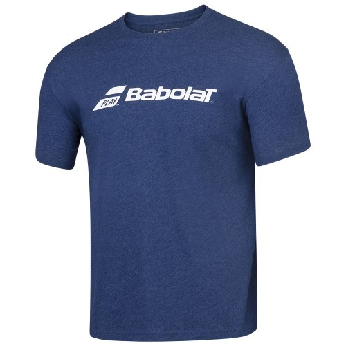 Tee-Shirt Babolat Exercise Garçon Bleu Marine 20535