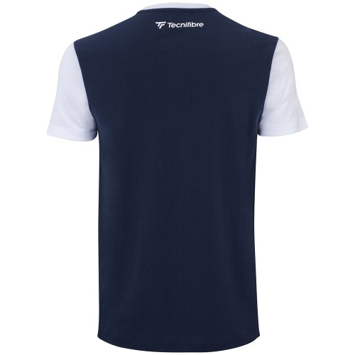Tee-shirt Tecnifibre Club Garçon Bleu/Blanc