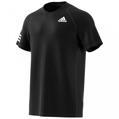 Tee-shirt adidas Club 3 Stripes Homme Noir 20719