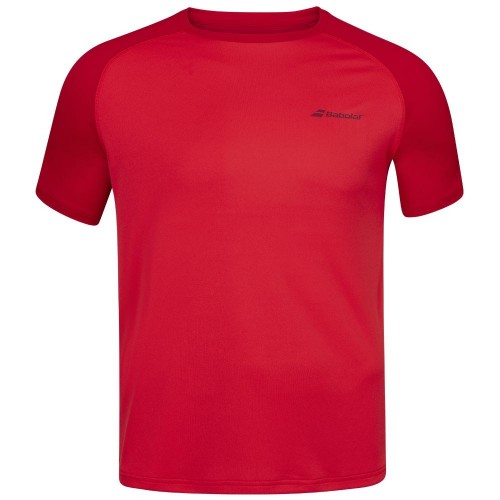 Tee-shirt Babolat Play Homme Rouge 20778