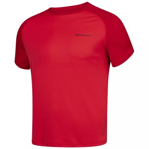 Tee-shirt Babolat Play Homme Rouge 20779
