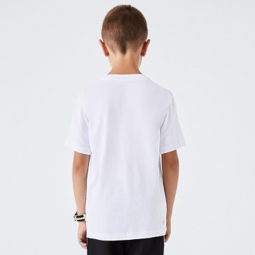 Tee-shirt Lacoste TJ2910 Junior Blanc/Noir