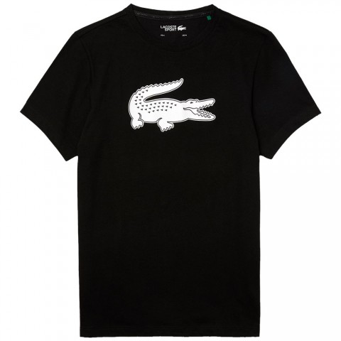 Tee-shirt Lacoste Crocodile 3D Homme Noir Tee-shirt Lacoste Crocodile 3D Homme Noir