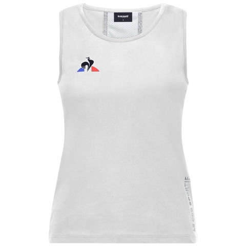 Débardeur Le Coq Sportif N°4 Femme Blanc Débardeur Le Coq Sportif N°4 Femme Blanc