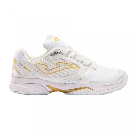 Chaussures Tennis Joma Set 2202 Terre Battue Femme Blanc/Or 20920