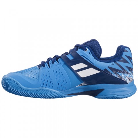 Chaussures Babolat Tennis Propulse Terre Battue Junior Bleu Chaussures Babolat Tennis Propulse Terre Battue Junior Bleu