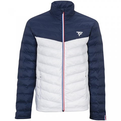 Veste Tecnifibre Light Bomber Homme Blanc/Bleu Veste Tecnifibre Light Bomber Homme Blanc/Bleu