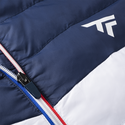 Veste Tecnifibre Light Bomber Homme Blanc/Bleu Veste Tecnifibre Light Bomber Homme Blanc/Bleu