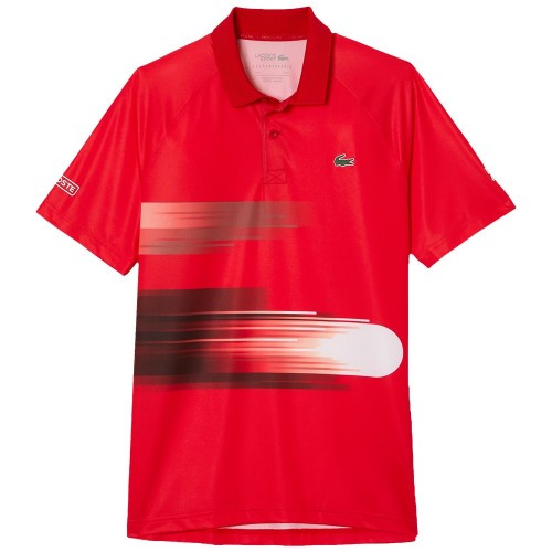 Polo Lacoste DH0853-C9U Djokovic Homme Rouge