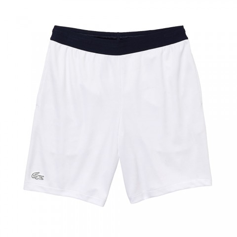 Short Lacoste GH1044 Homme Blanc/Bleu Marine 21102