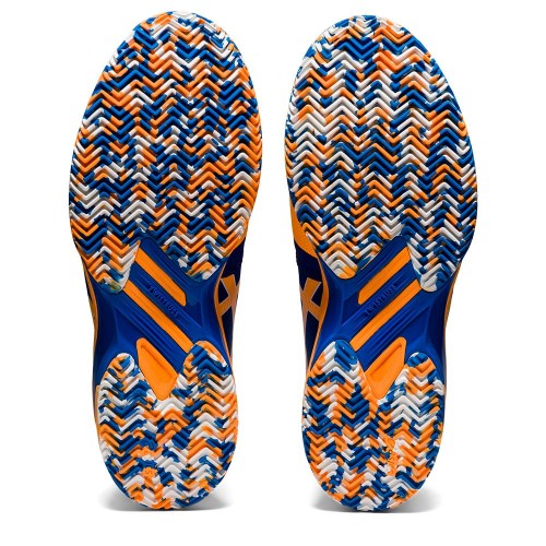 Chaussures Asics Padel Lima FF Homme Bleu/Orange