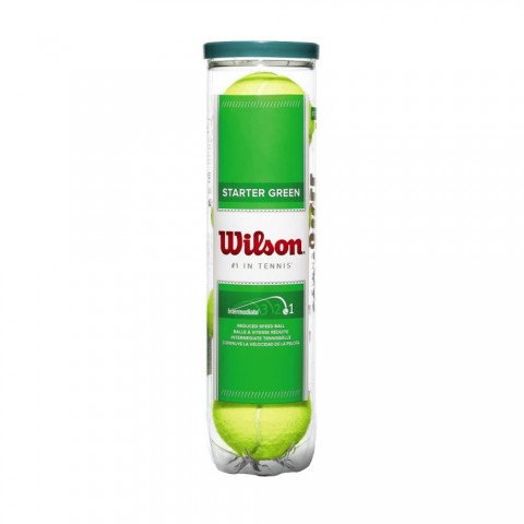 Balles Tennis Wilson Starter Play Green x4 21144