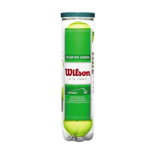 Balles Tennis Wilson Starter Play Green x4 21144
