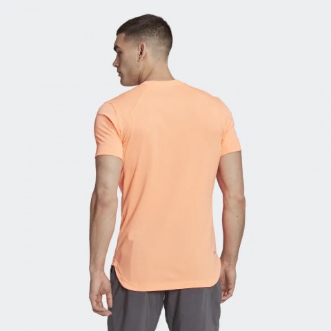 Tee-shirt adidas New-York Freelift Homme Orange 21151