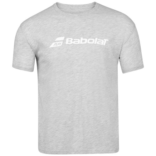 Tee-shirt Babolat Exercise Garçon Gris 21232