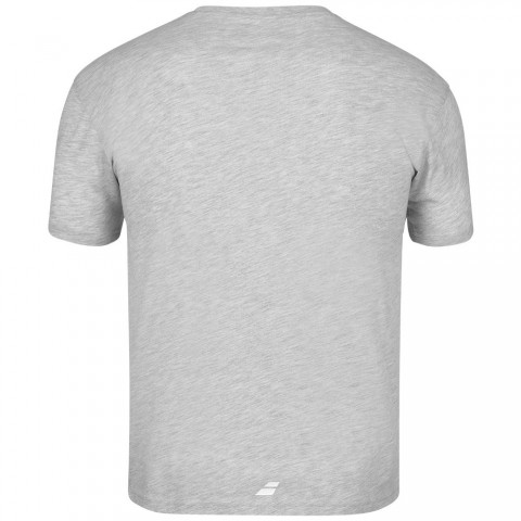 Tee-shirt Babolat Exercise Garçon Gris 21233