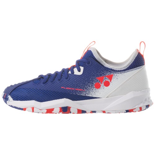 Chaussures Tennis Yonex Power Cushion Fusionrev 4 Toutes Surfaces Homme Blanc/Bleu 21277