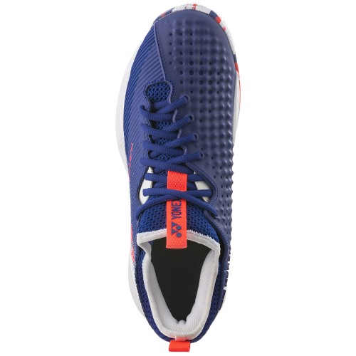 Chaussures Tennis Yonex Power Cushion Fusionrev 4 Toutes Surfaces Homme Blanc/Bleu 21278